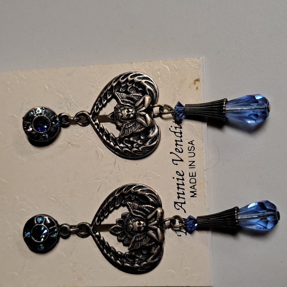 Vintage banana Bob earrings